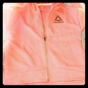 Reebox pink jacket. Size small.